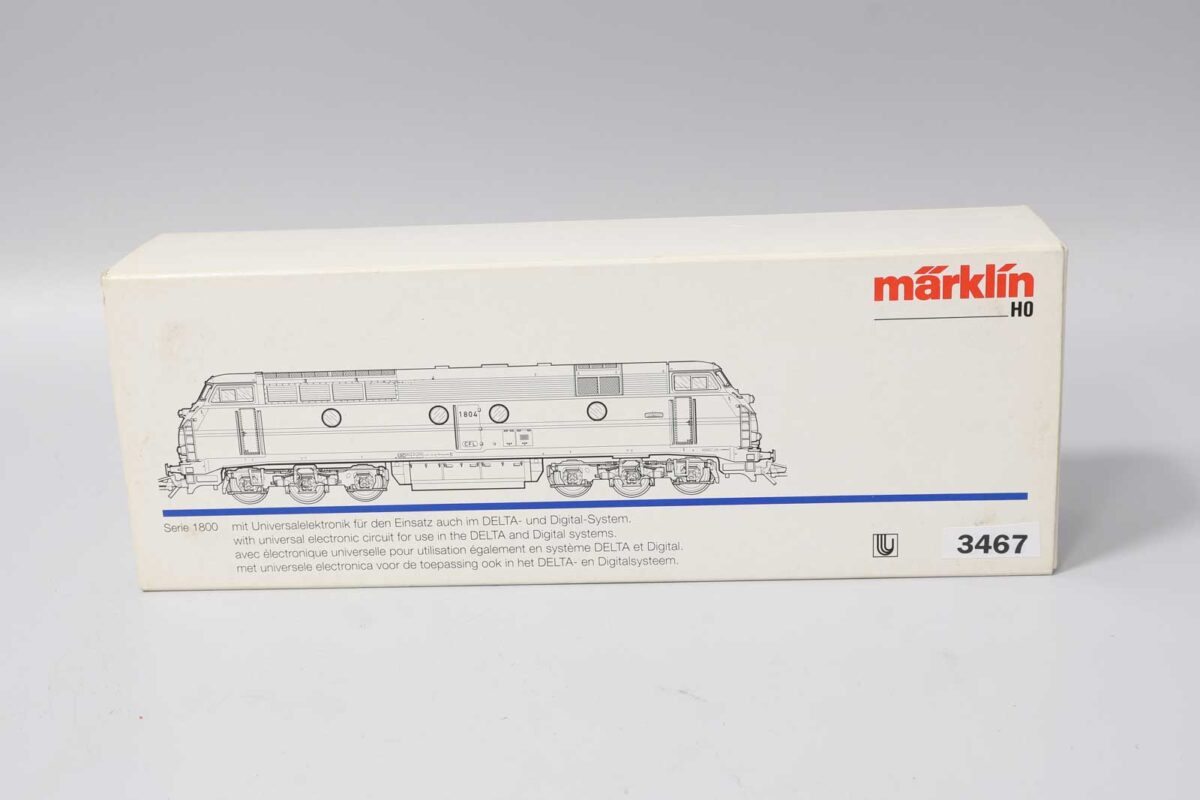 Märklin 3467 digitale diesellok serie 55 SNCB - Afbeelding 9
