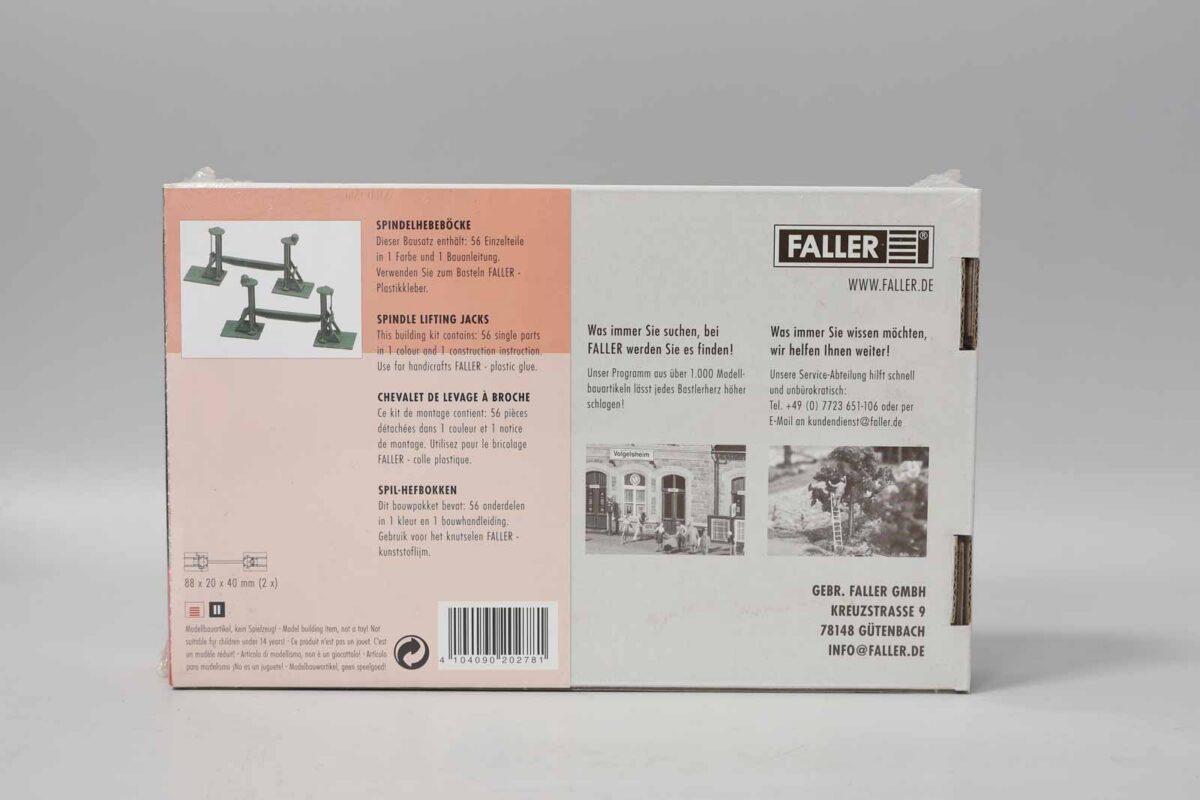 Faller 120278H0 bouwpakket spil-hefbokken - Afbeelding 3