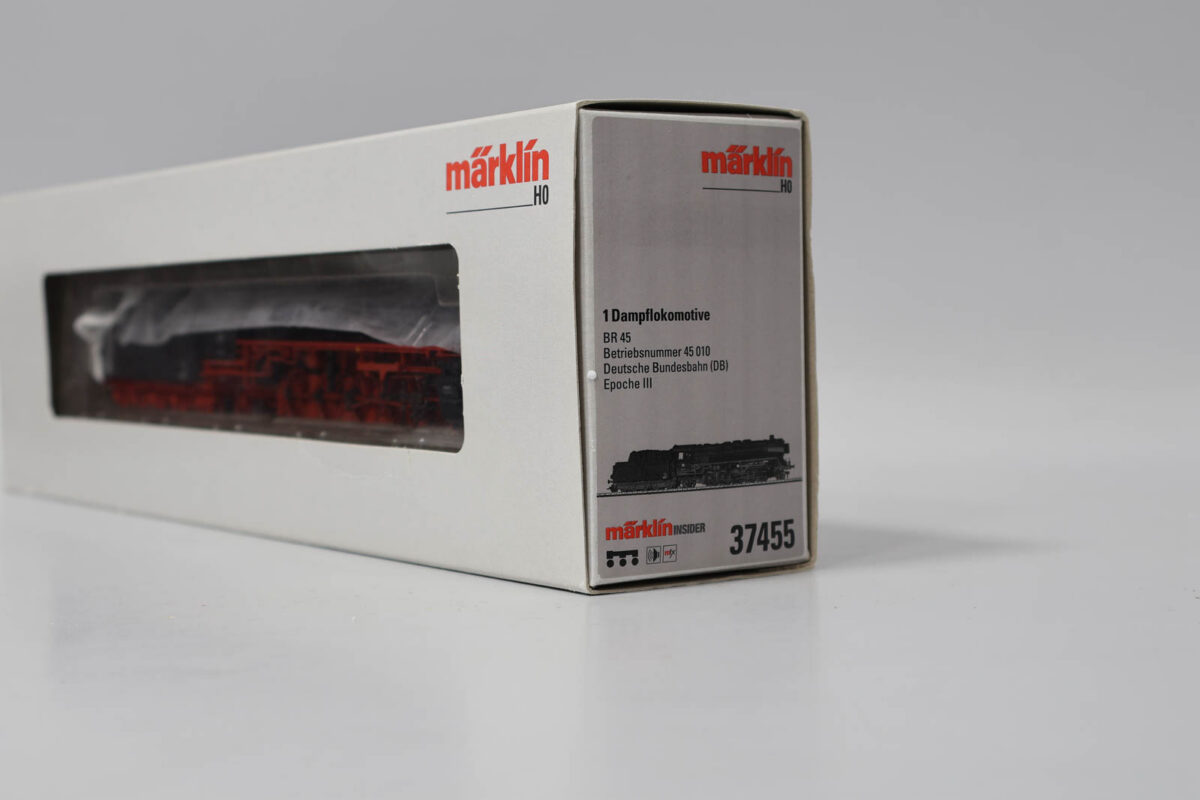 Märklin 37455 stoomlocomotief BR45.010 DB MFX/sound - Afbeelding 10