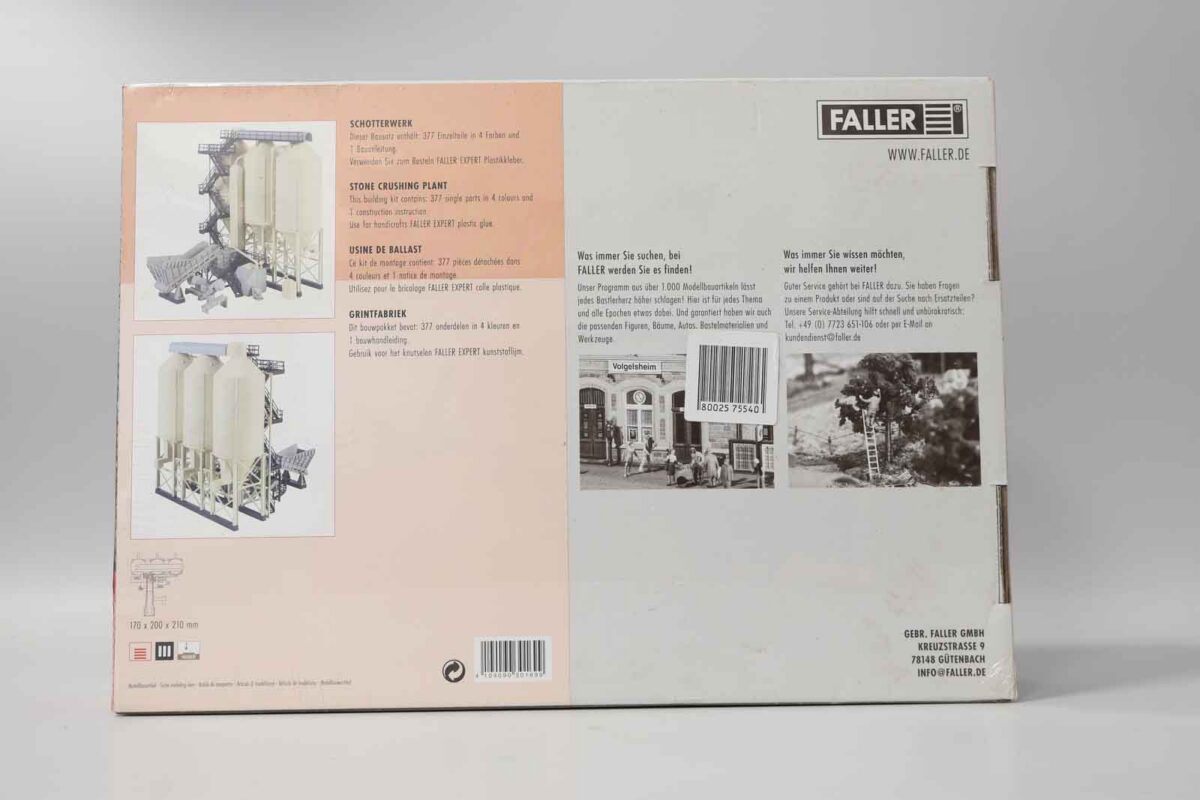 Faller 130169 bouwpakket grindfabriek - Afbeelding 2